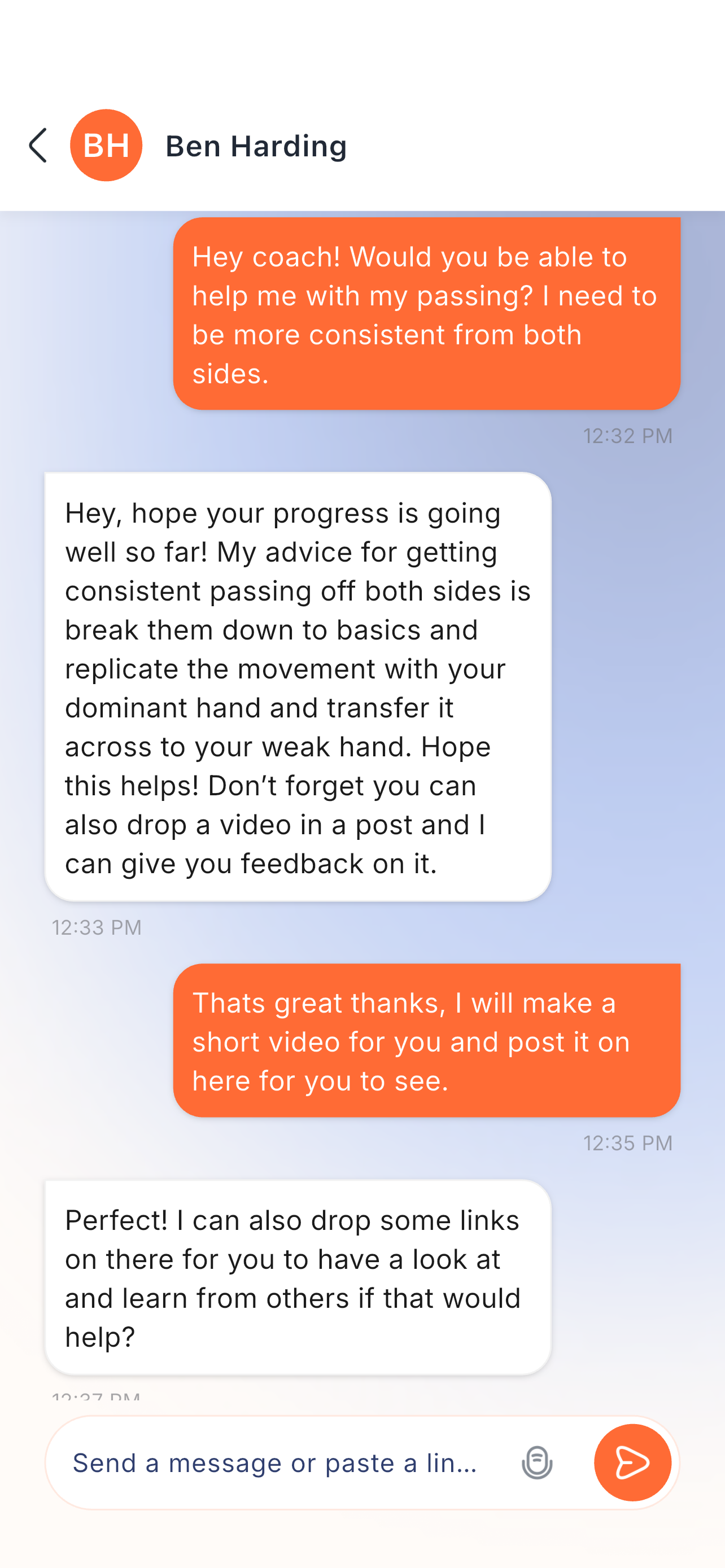 Get Started phone screen